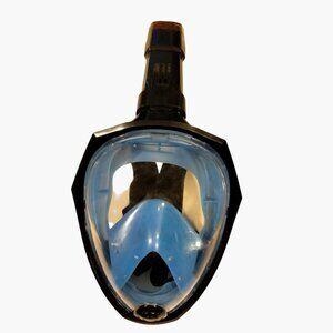 Full Face Snorkel Mask Anti Fog Keeps Water Out And Air In Large L XL M2068G